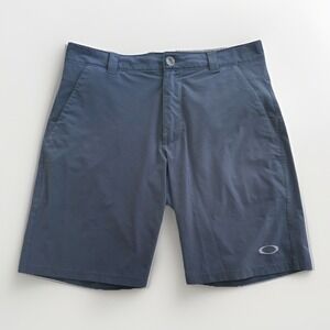 Oakley Golf Shorts Mens 32 Gray Stretch Performance Athletic Lightweight